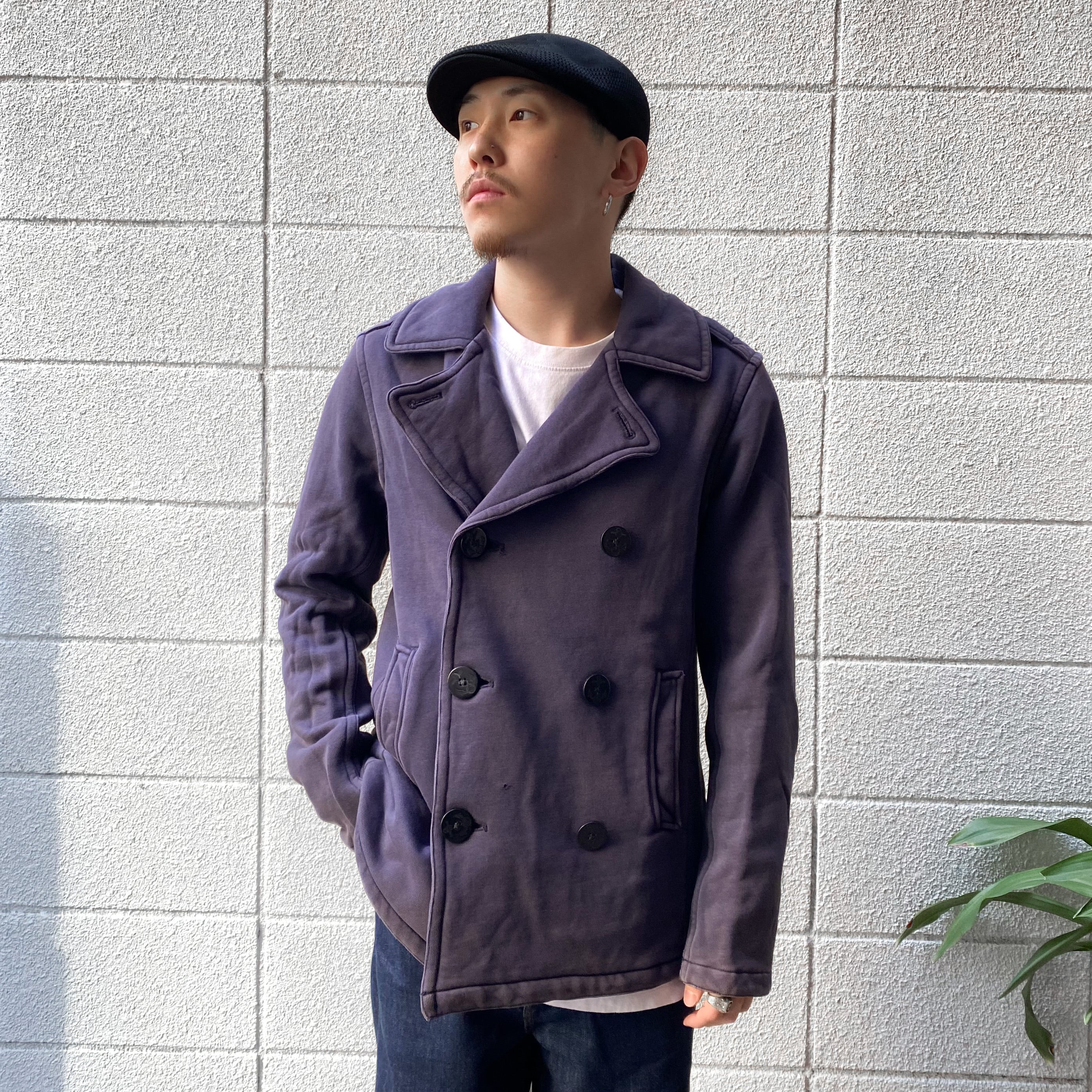 90's Polo Ralph Lauren Sweat Pea Coat M / ポロ・ラルフローレン ピーコート スウェット M 古着 ヴィンテージ