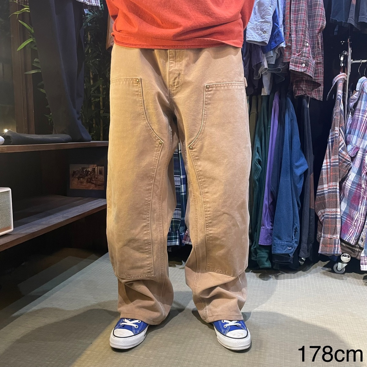 W46×L30#裾上げ済み】Carhartt ペインターパンツ コットン100 