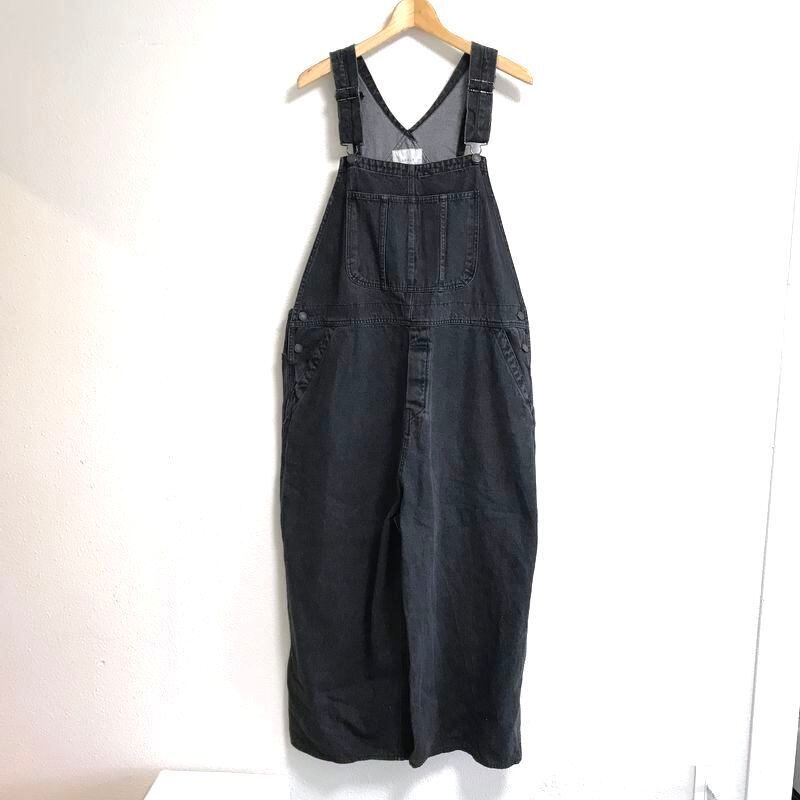 ARGUE OVERSIZED LADY OVERALL DENIM/BLACK ARGUE OVERSIZED ARGUE
