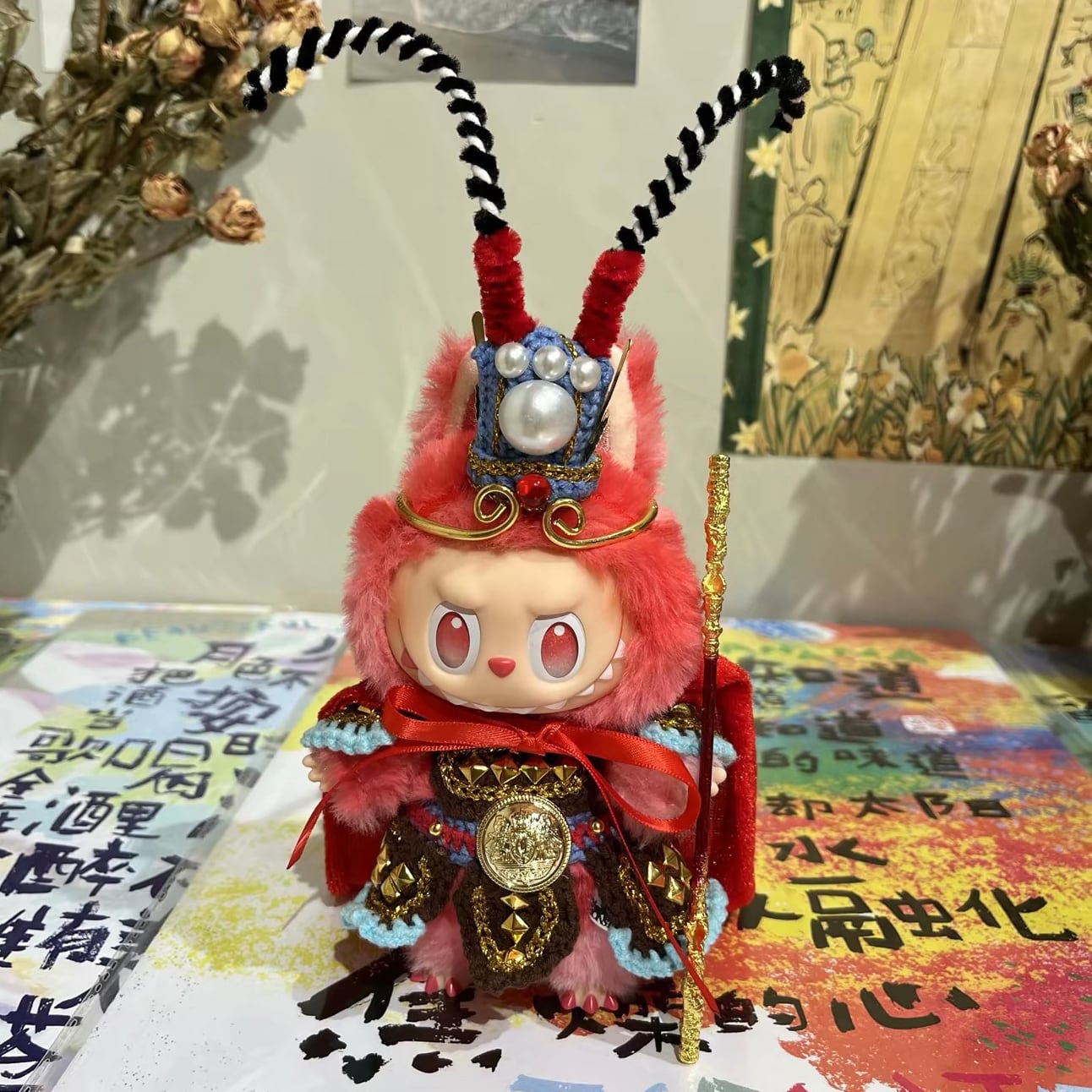 孫悟空に変身！金箍棒付き 完全版 labubu ラブブ用 西遊記 本格派