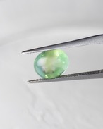 バフトップオーバルカット10×8mm #599【硝子の宝石】