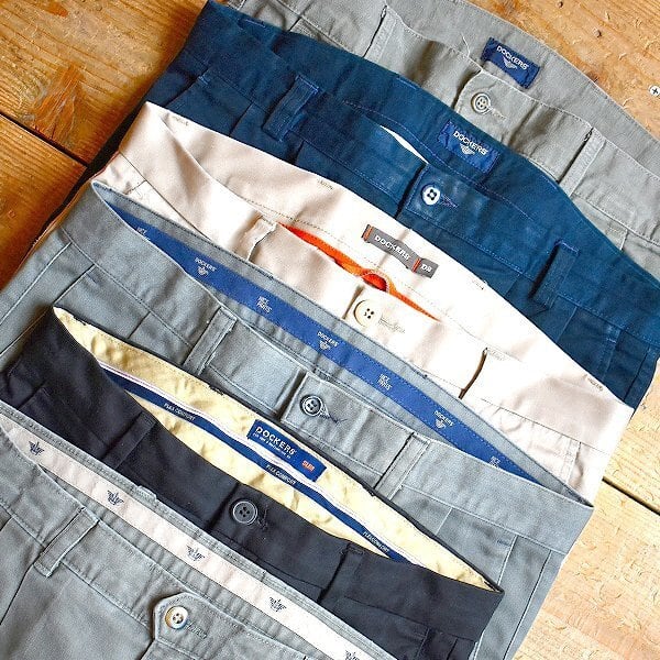 ドッカーズ リーバイス ボトムス グリーン DOCKERS  メンズ