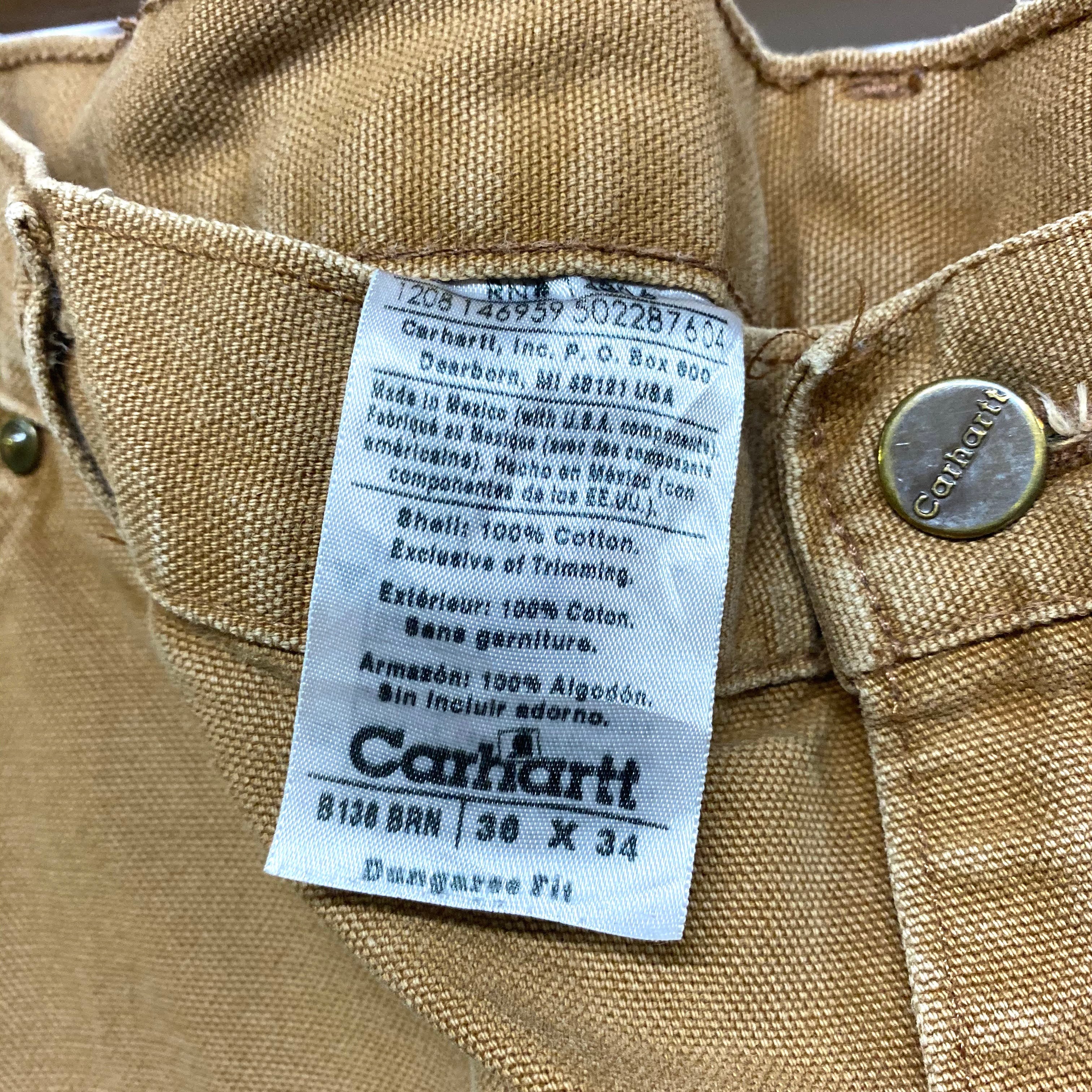 Carhartt カーハート ダブルニー ダック地ワークパンツ ペインター