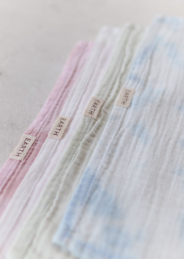 《予約》EARTH THE ARCHIVE / Plant dyed organic cloths set (2type)