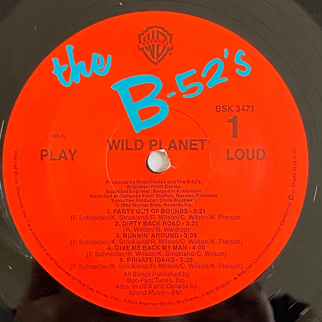 LP】The B-52's – Wild Planet | マメシバレコード mameshiba records