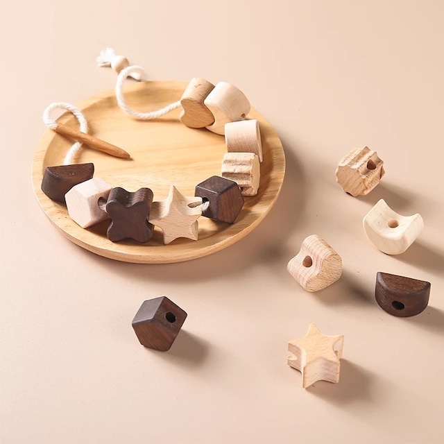 【受注/送料無料】wooden beads threader 木製ビーズ紐通し