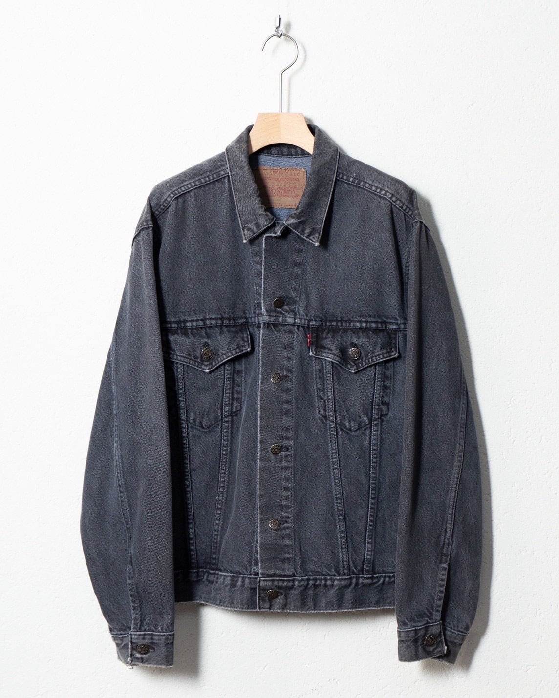 1950's Beau Fort Vintage French Work Black Moleskin Jacket ビュー