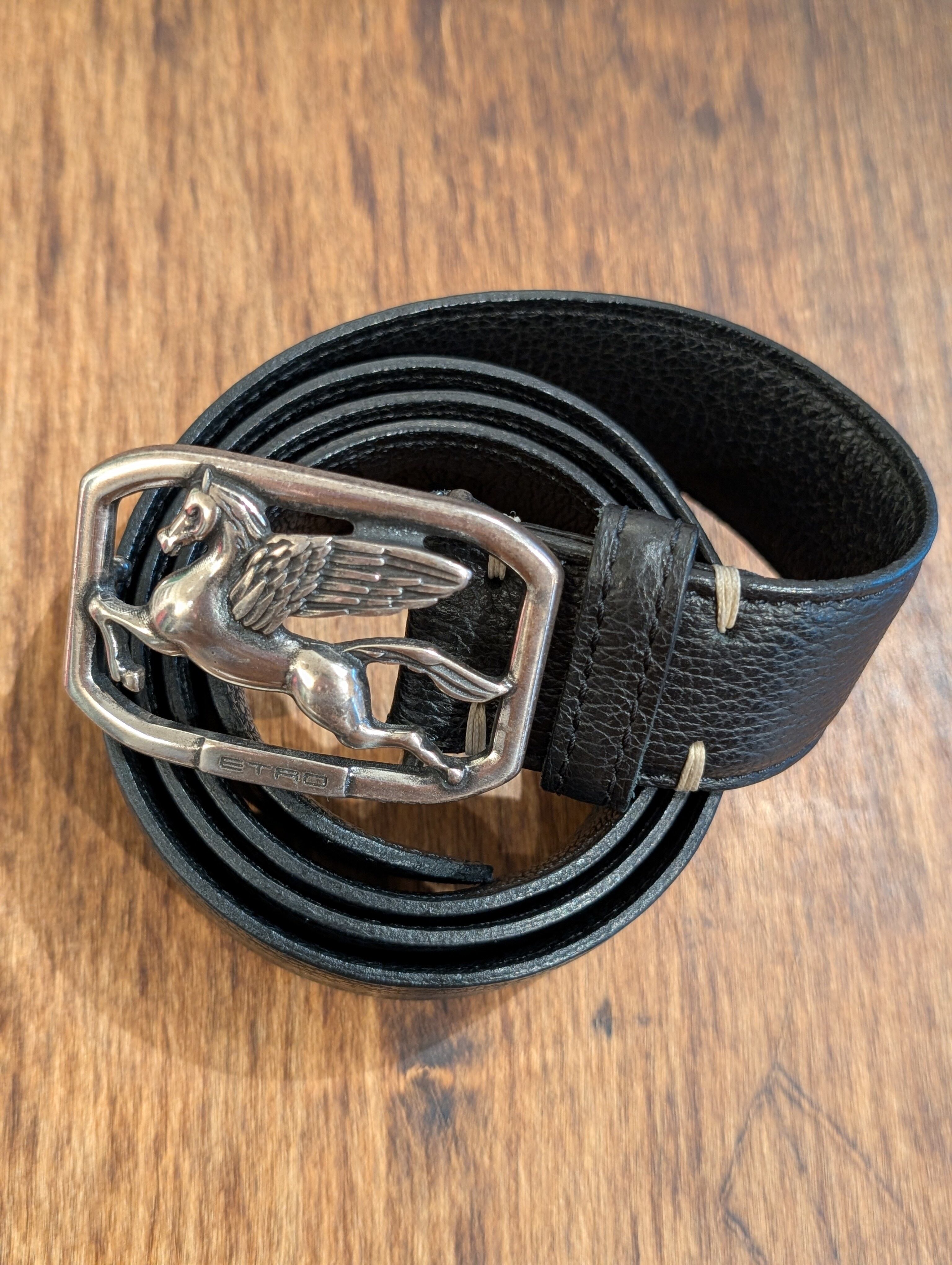 YVES SAINT LAURENT rive gauche Leather mesh belt | INNAMORATA