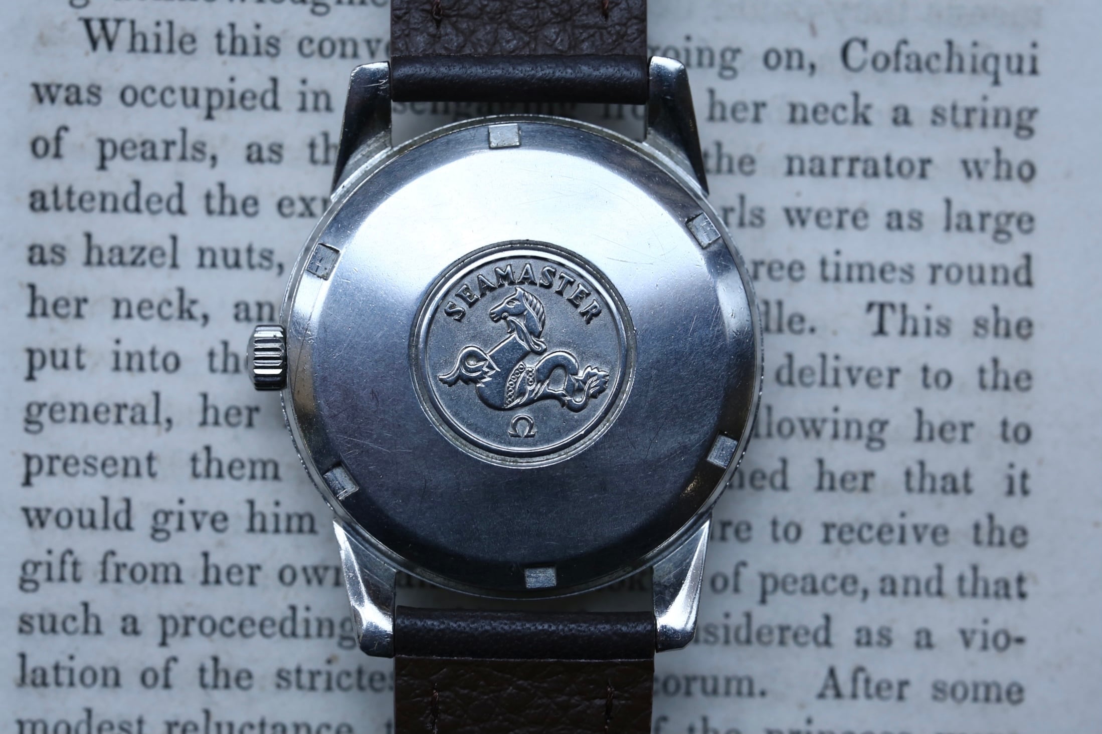 クレッセント さま1960年代 オメガ(OMEGA)雰囲気抜群のシーマスター クレッセント さま1960年代 オメガ(OMEGA)雰囲気抜群のシーマスター