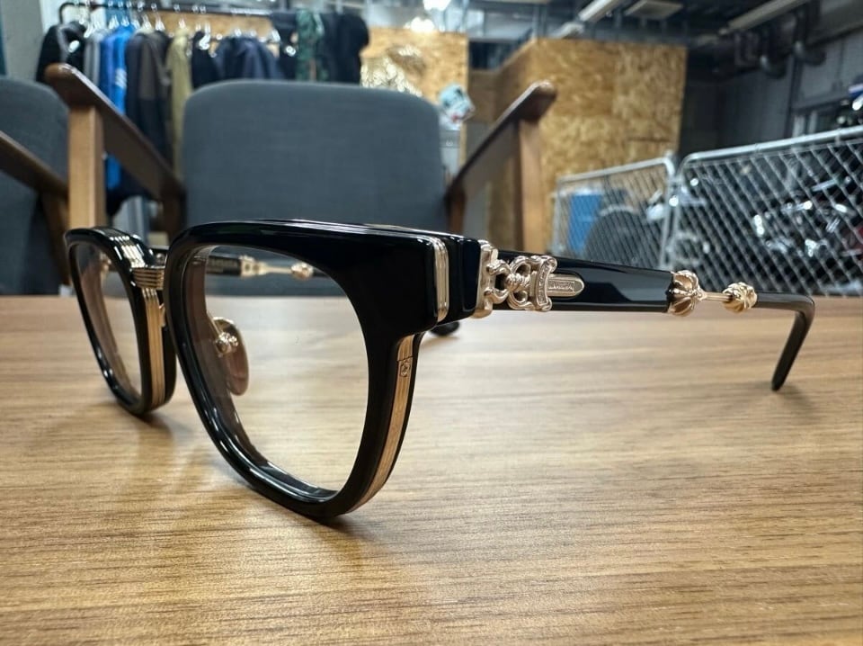 クロムハーツ クリア眼鏡　ダックバターセット クロムハーツ クリア眼鏡 ダックバターセット クロムハーツ CHROME