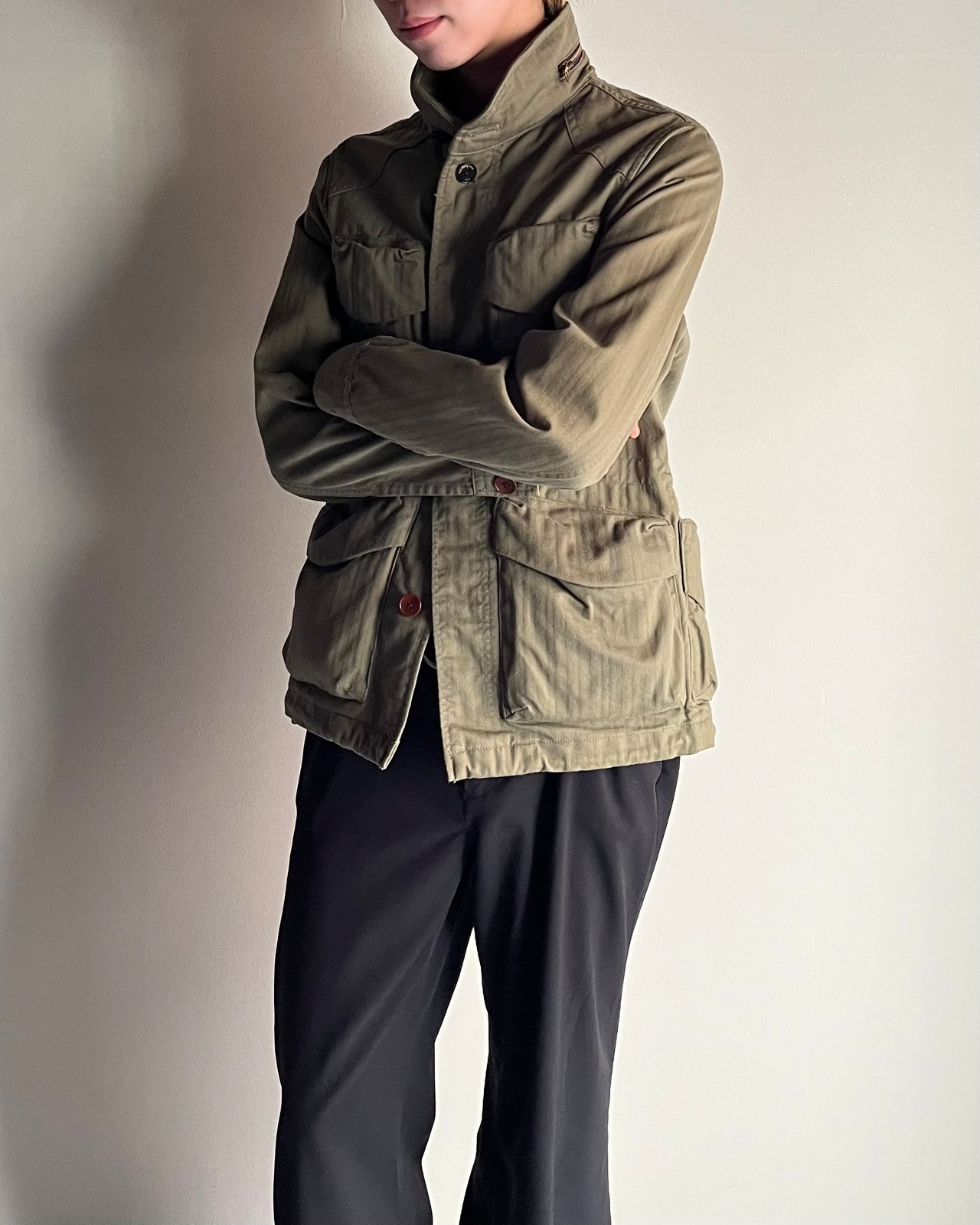 【Paul Smith】light green M65 jacket
