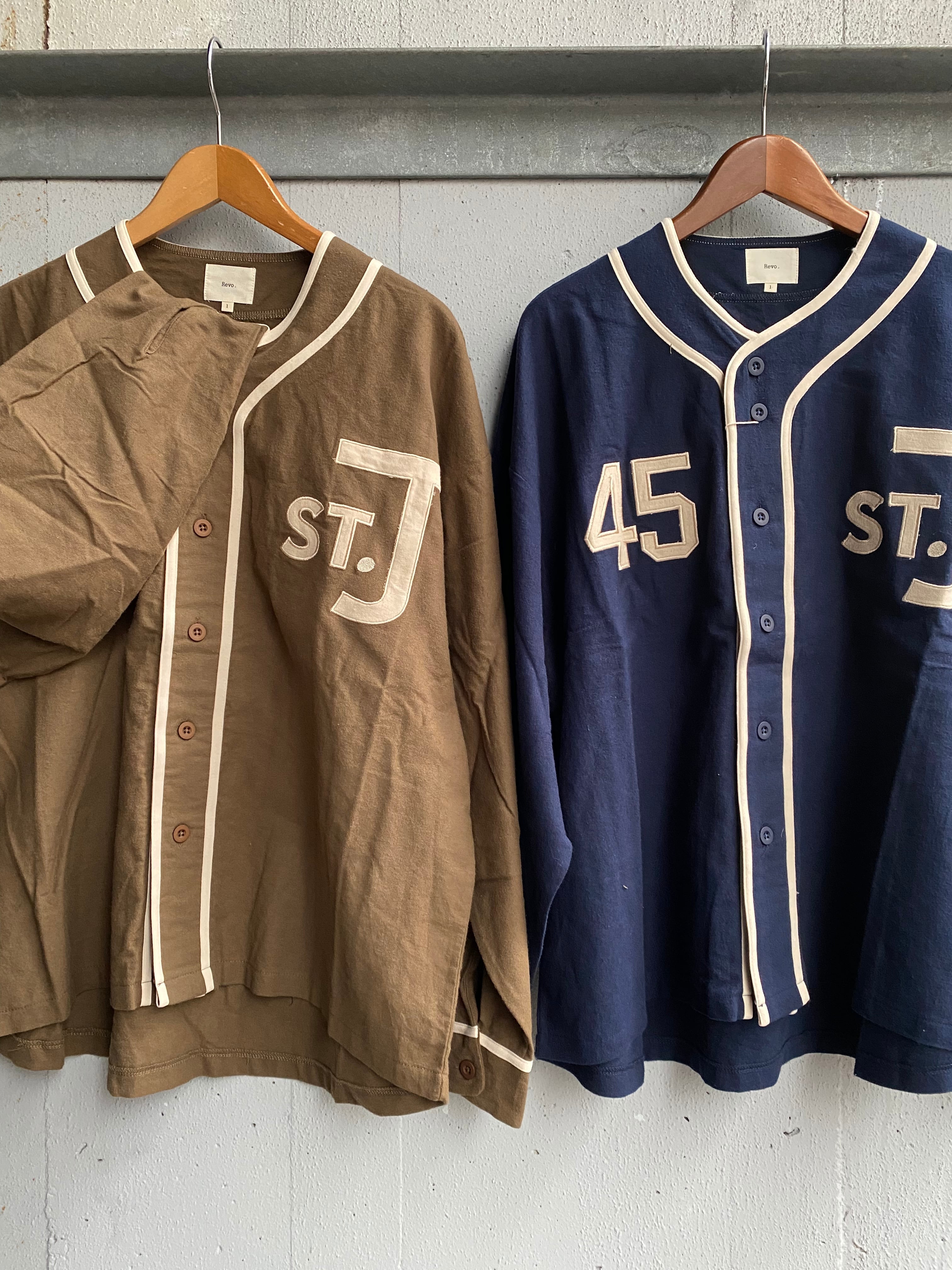Revo.】ライトフランネル ベースボール L/S シャツ | 【in the Revo.】ライトフランネル ベースボール L/S シャツ | 【in the