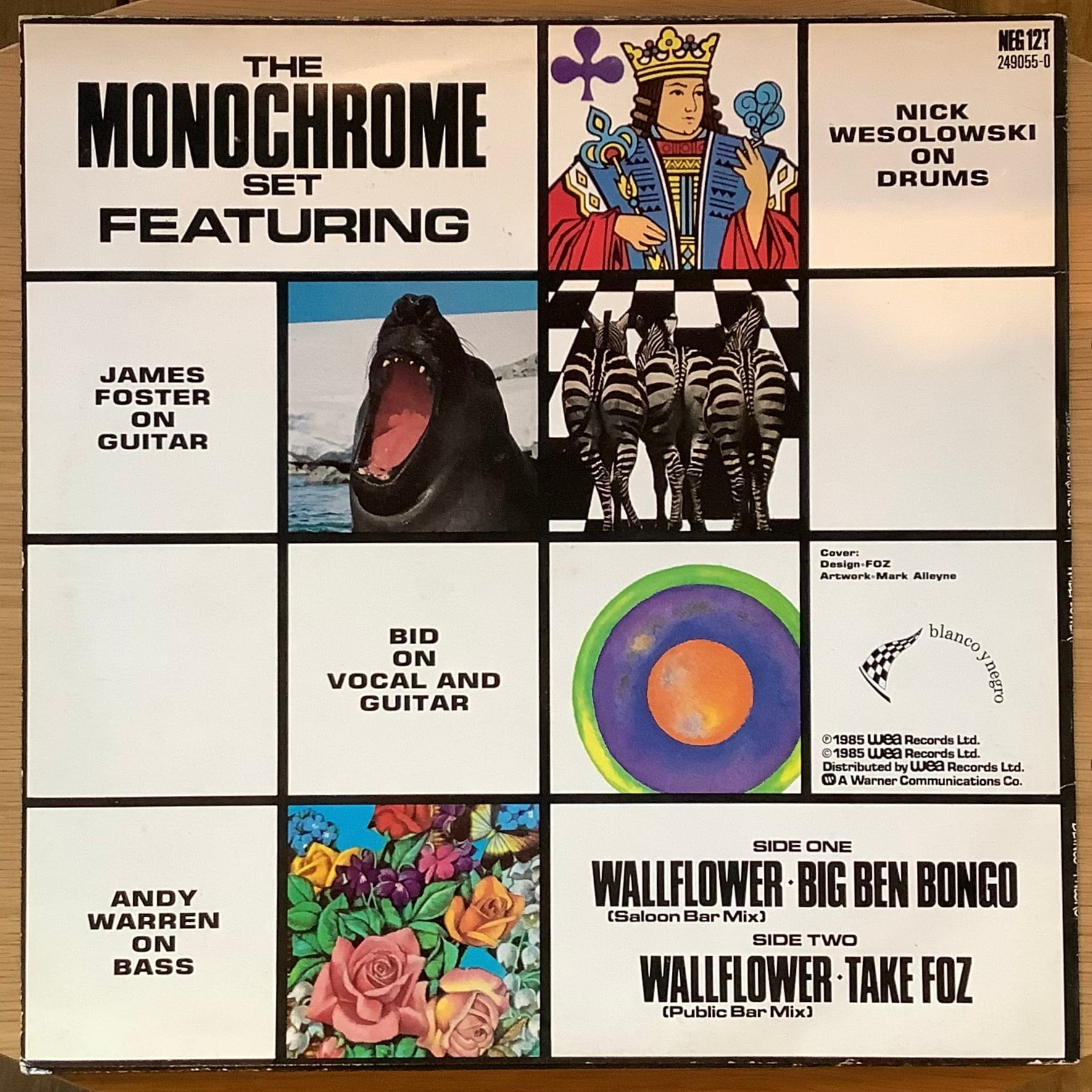 THE MONOCHROME SET / WALLFLOWER | Plastic Soul Records