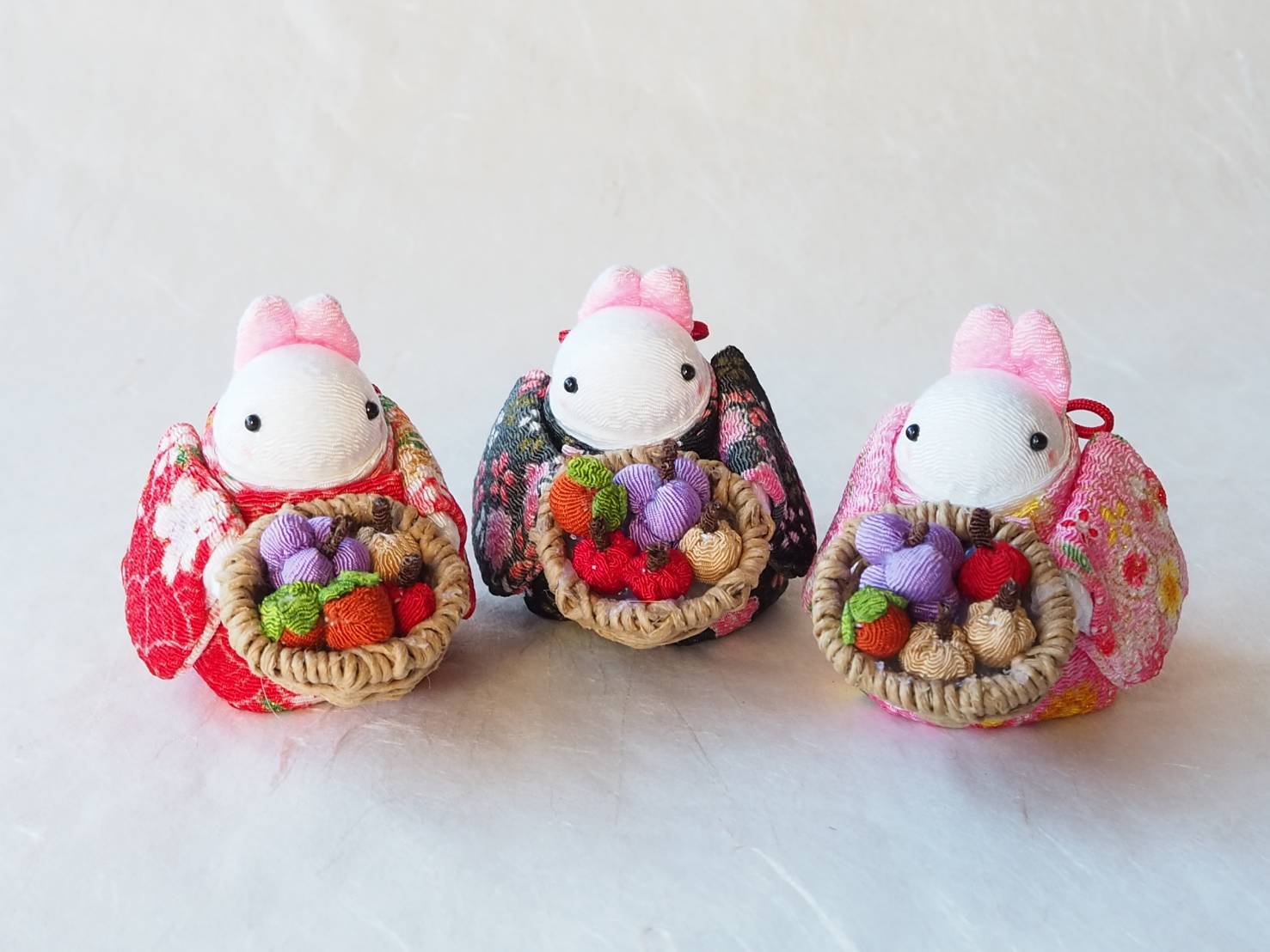 カゴ入り♡月うさぎちゃん