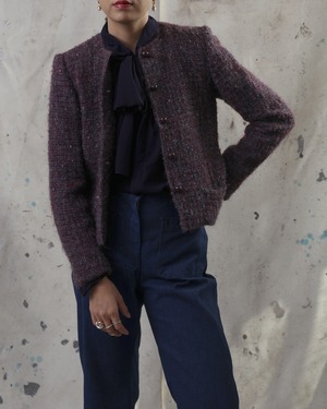 1980's Guy Laroche / Tweed Jacket