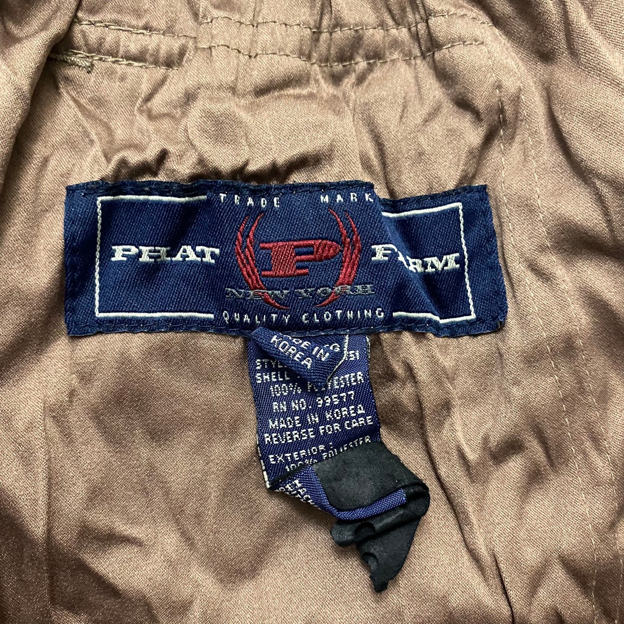 old PHAT FARM fake suede set-up