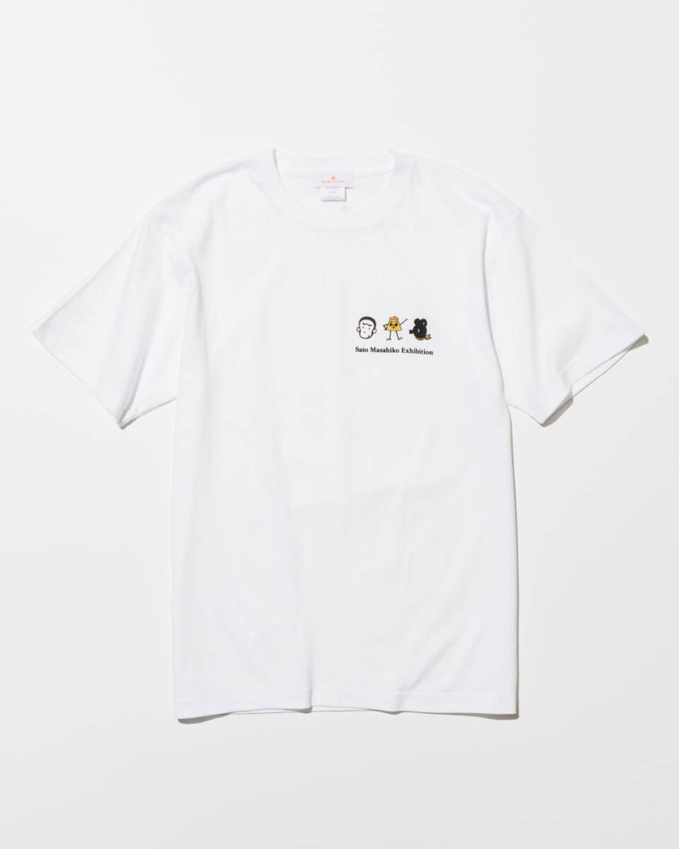 〈佐藤雅彦展 × BEAMS CULTUART〉「3キャラ」Tシャツ