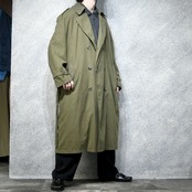 Pierre Cardin peach skin trench coat