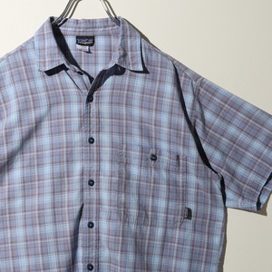 極美品 M Puckerware Shirt Patagonia パッカーウェアシャツ パタゴニア  シアサッカー