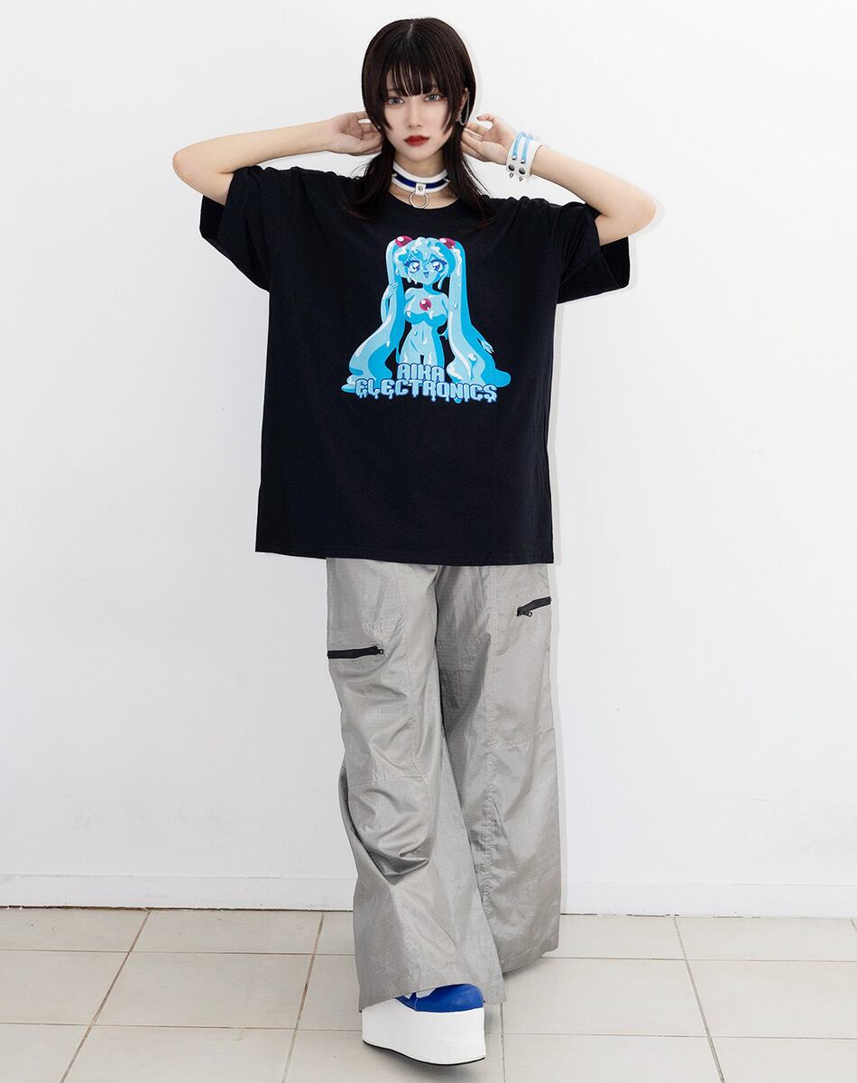 AIKA Ｔシャツ スライム娘Tシャツ【BLACK】 ／AIKA ELECTRONICS | AIKA ELECTRONICS