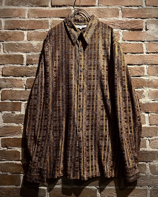 【Caka act3】Beautiful Color Vintage Loose L/S Shirt