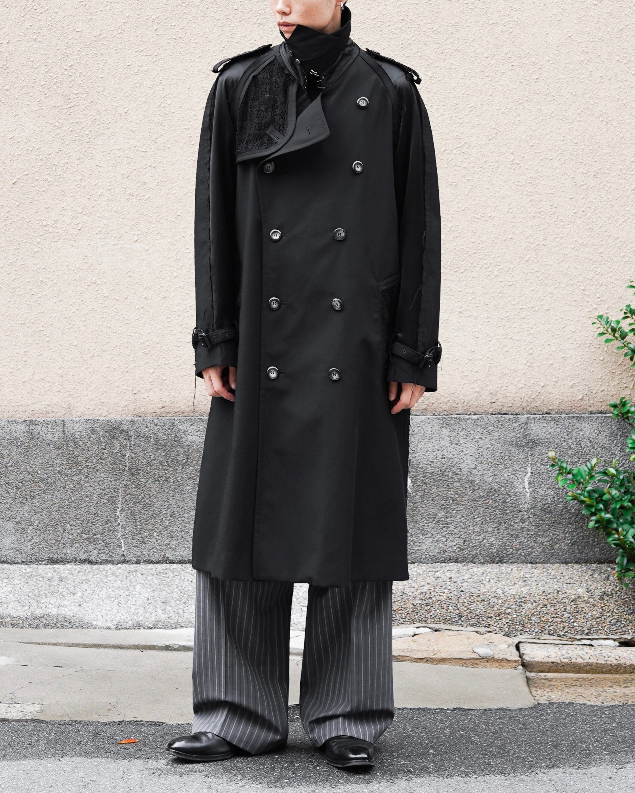 定価6万円】極美品 TRENCH & COAT フーディロングコート 38 定価6