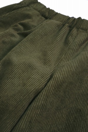 8W Organic Corduroy Wide Pants