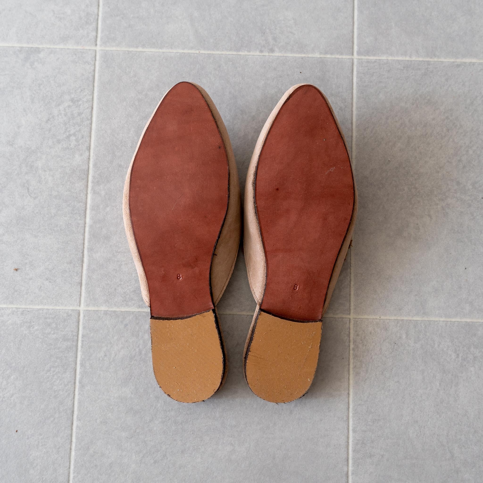 la SOMME / ISABEL スウェードミュール ”ベージュ” | SOMME