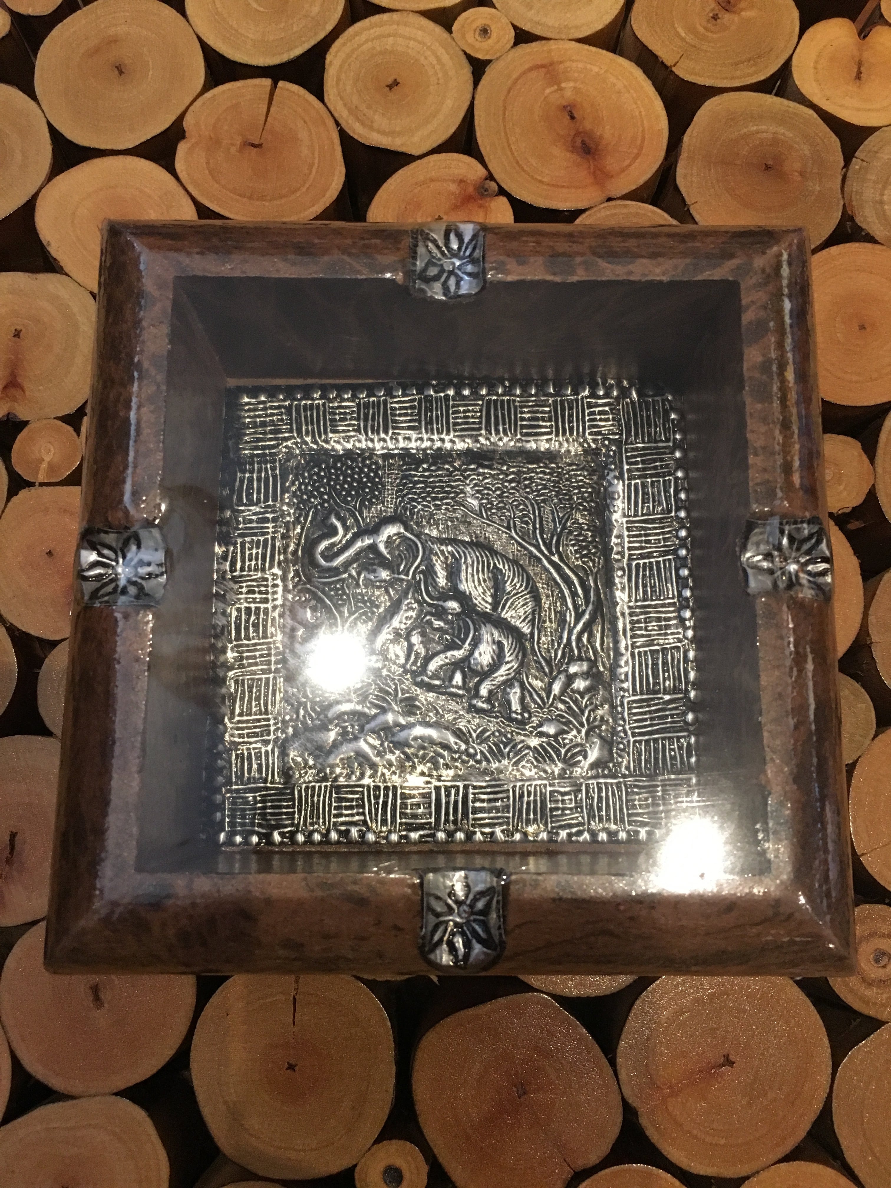 希少‼️19世紀 USA アンソニア社 灰皿 小物入れ トレー 灰皿 シガー