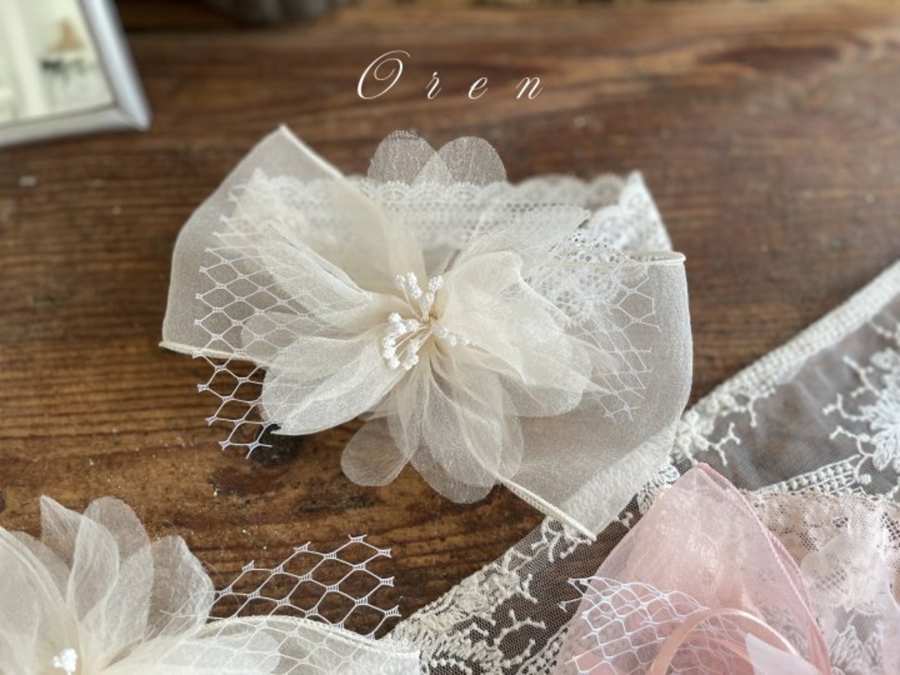 [Oren] Rosé Hair Band / [오렌] 로제헤어밴드