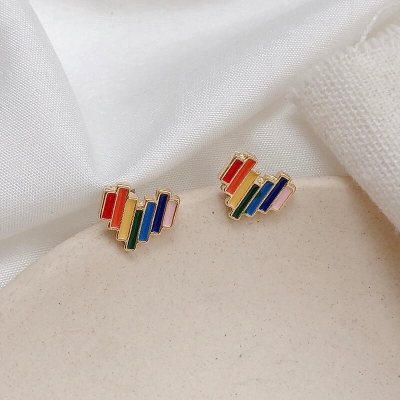 イヤリング レッドハート 指輪 ブラック・アイド・ピーズ38952391598