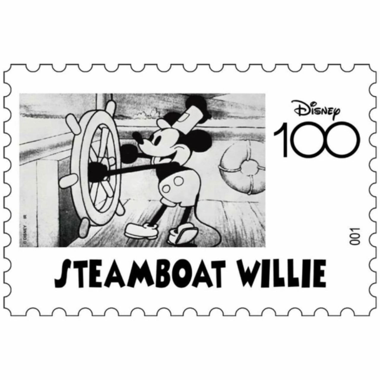 Disney100 切手型クリアカードコレクション(Disney) | petit rêve