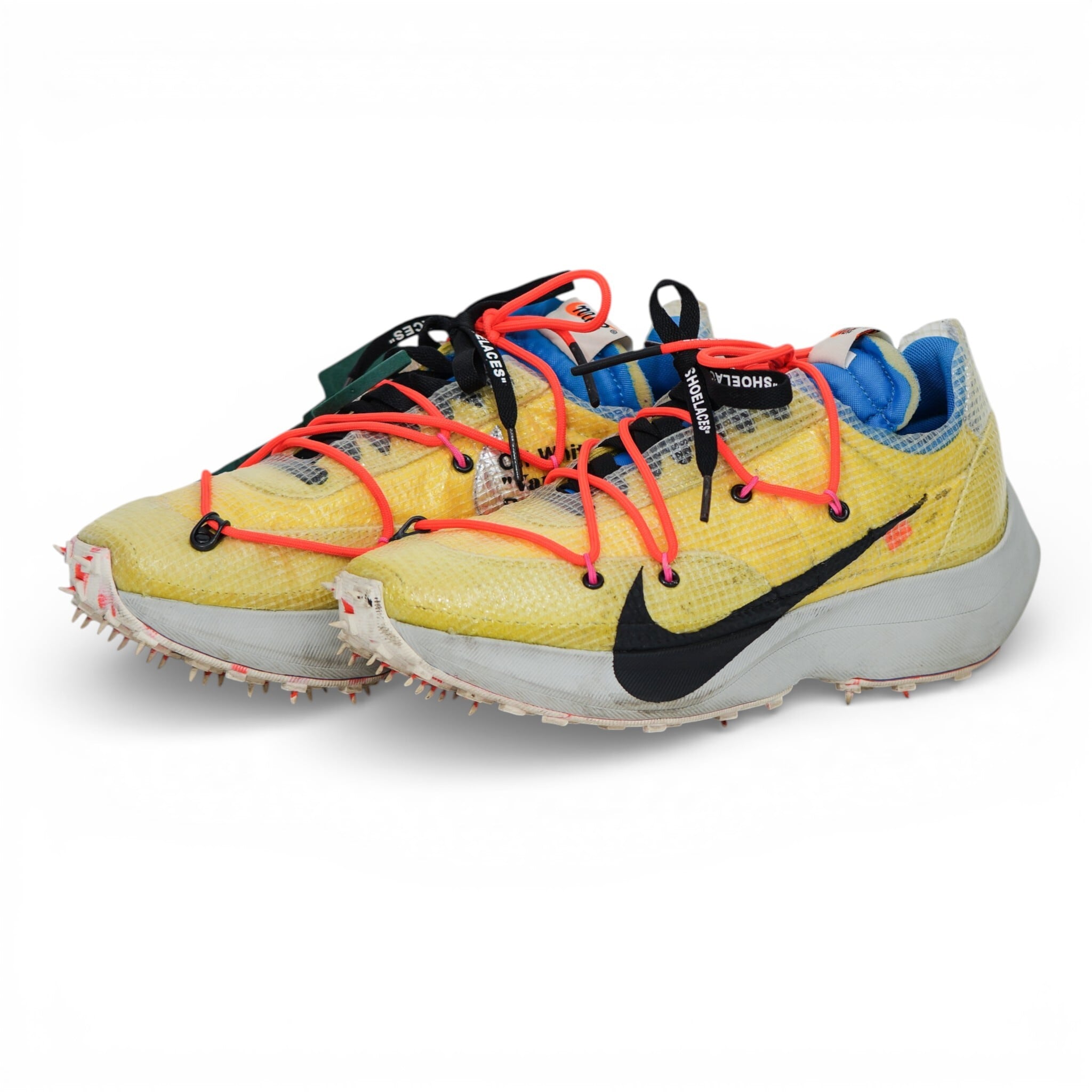 Off-White × Nike Women's Vapor Street Tour Yellow オフホワイト ナイキ ヴェイパーストリート メンズ26.5cm