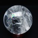 水晶 丸玉 虹入り 64mm スフィア 置物 水晶玉 一点物 151-8761