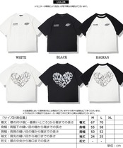 ＼SALE／◆オーロラリフレクター ハートロゴ Tシャツ◆wi-299592