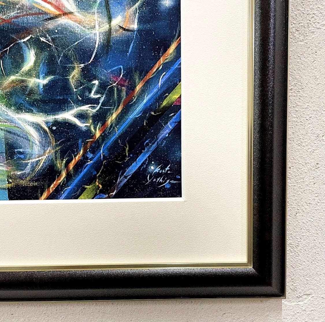 絵画】月海~闇を切り裂く龍~(複製画) | 空間ペインター芳賀 絵画】月海~闇を切り裂く龍~(複製画) | 空間ペインター芳賀