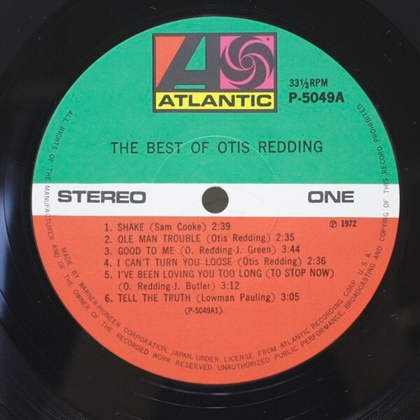 Otis Redding / The Best Of Otis Redding [P-5049~50A] - 画像4