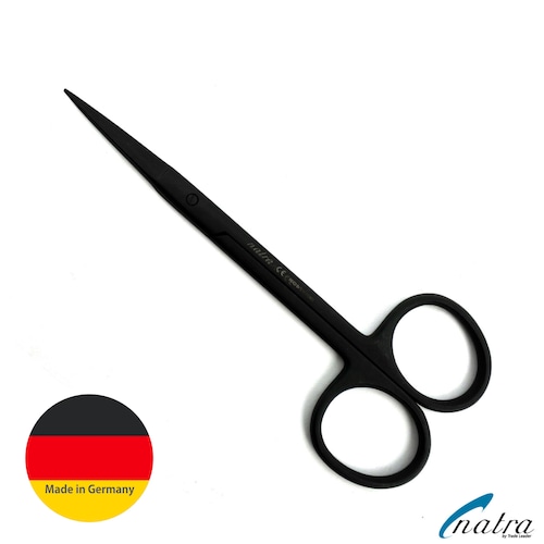 NATRA  STRAIGHT SERRATED SCISSORS 120-25