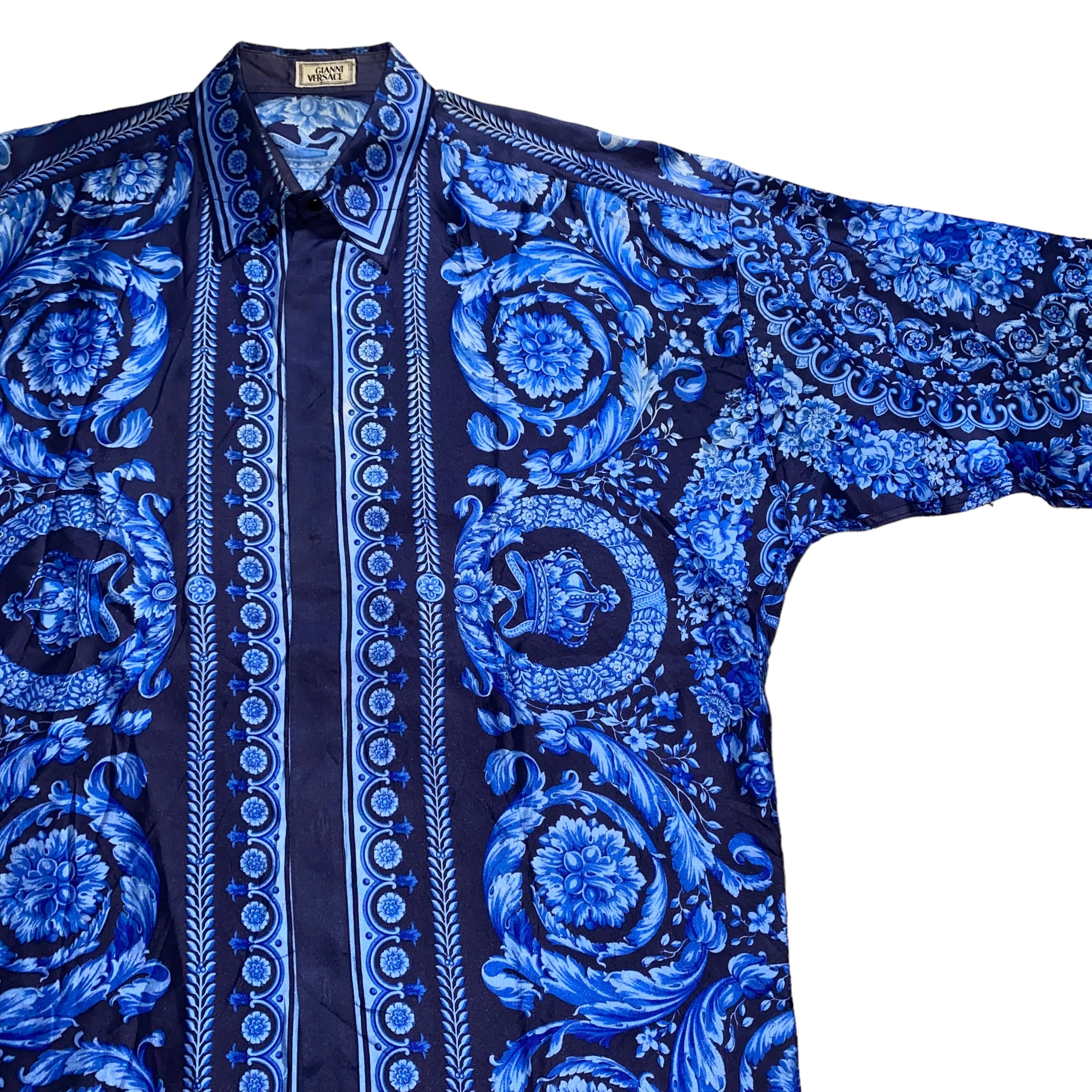 vintage GIANNI VERSACE silk shirt | NOIR ONLINE