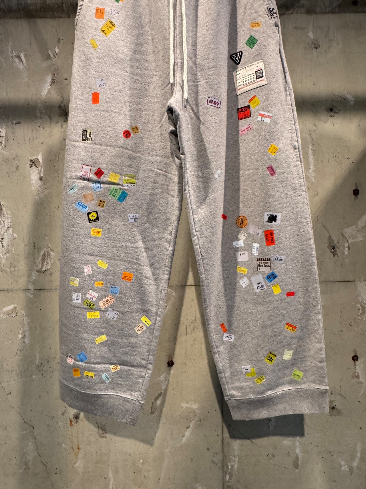 【26AW】Maison MIHARA YASUHIRO ミハラヤスヒロ / PRICE STICKER SWEAT - 7