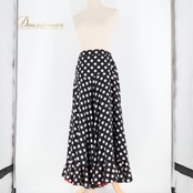 フラメンコ 衣装 ファルダ スカート ブラック系 ホワイト系 レッド系 プリマブティック prima boutique 黒 白 赤 水玉 ドット パーティ 発表会 ダンス レッスン 練習着 フラメンコ用スカート ドット柄 ファッション かわいい ダンス衣装 ステージ衣装 発表会衣装 レッスン着