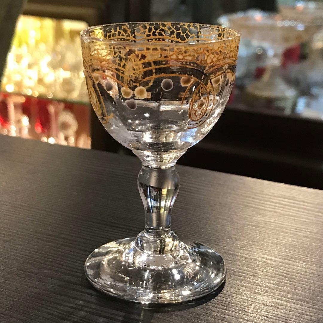 美しいオールドバカラBACCARATカヴールCavourクリスタルワイングラス