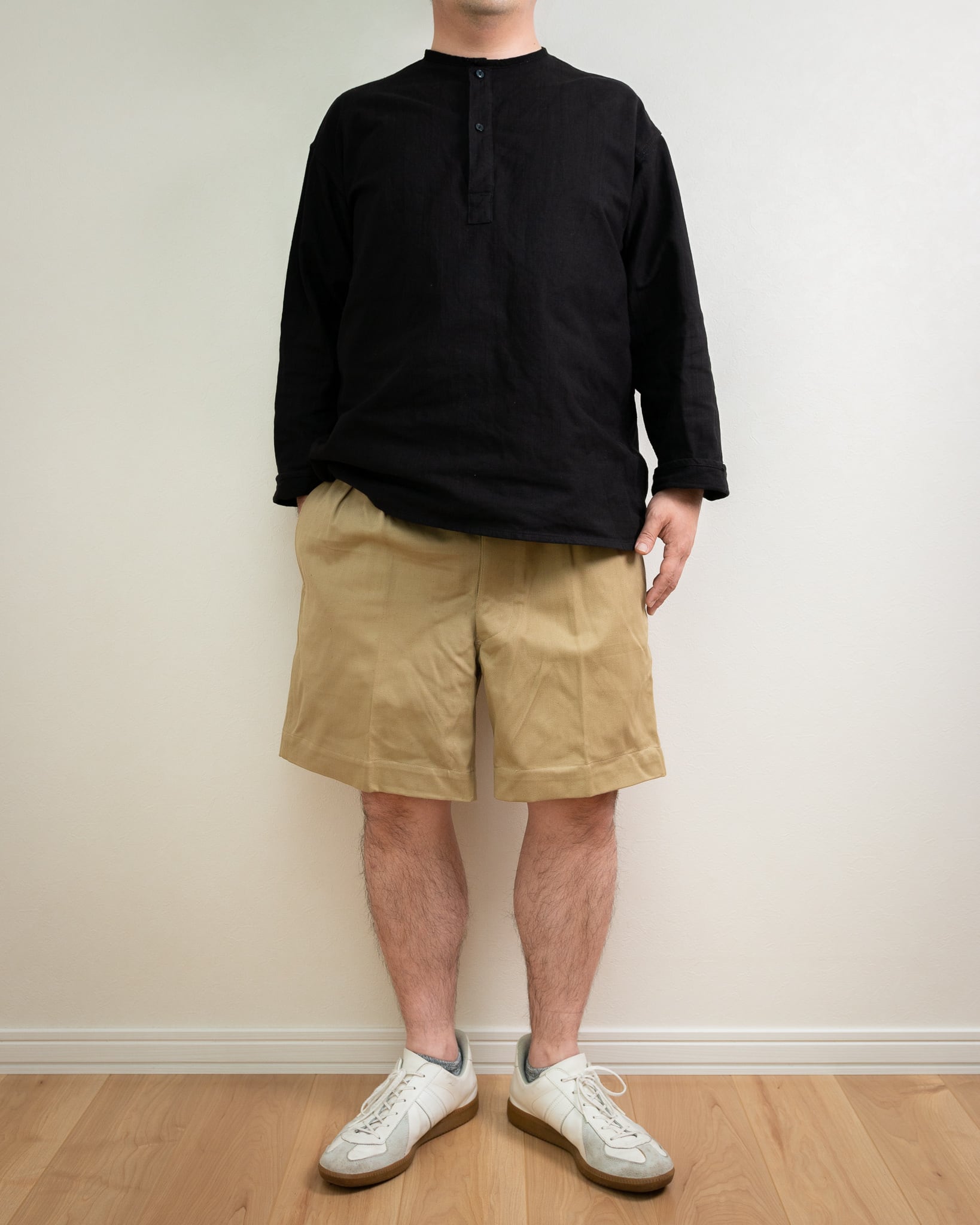DEADSTOCK】French Army M-52 Short Trousers フランス軍 M-52 チノ