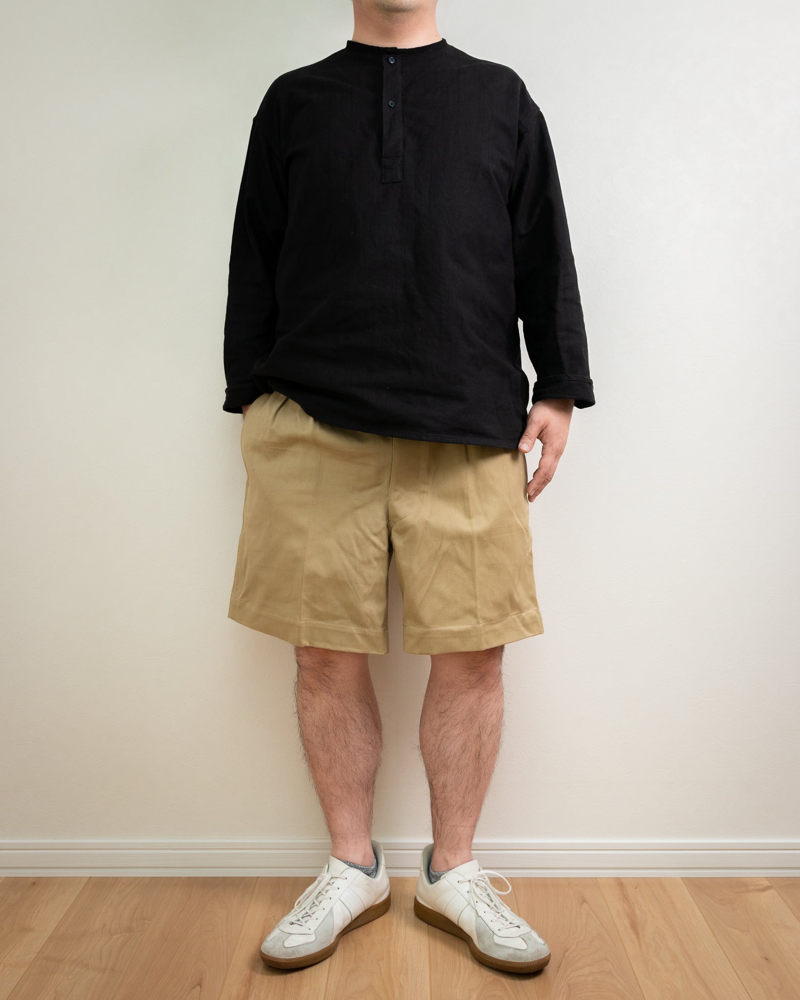DEADSTOCK】French Army M-52 Short Trousers フランス軍 M-52 チノ 
