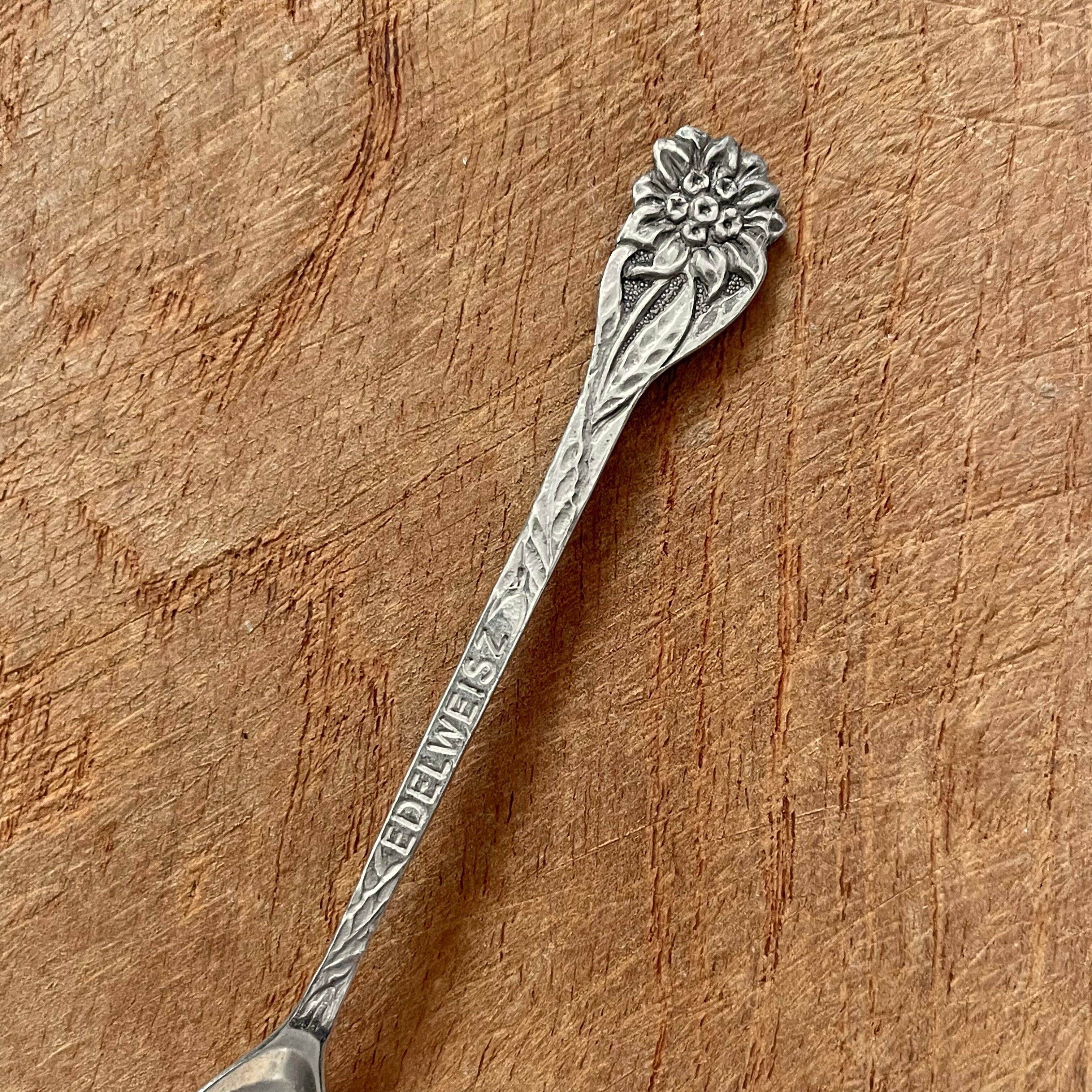 花ティースプーン⑤エーデルワイス