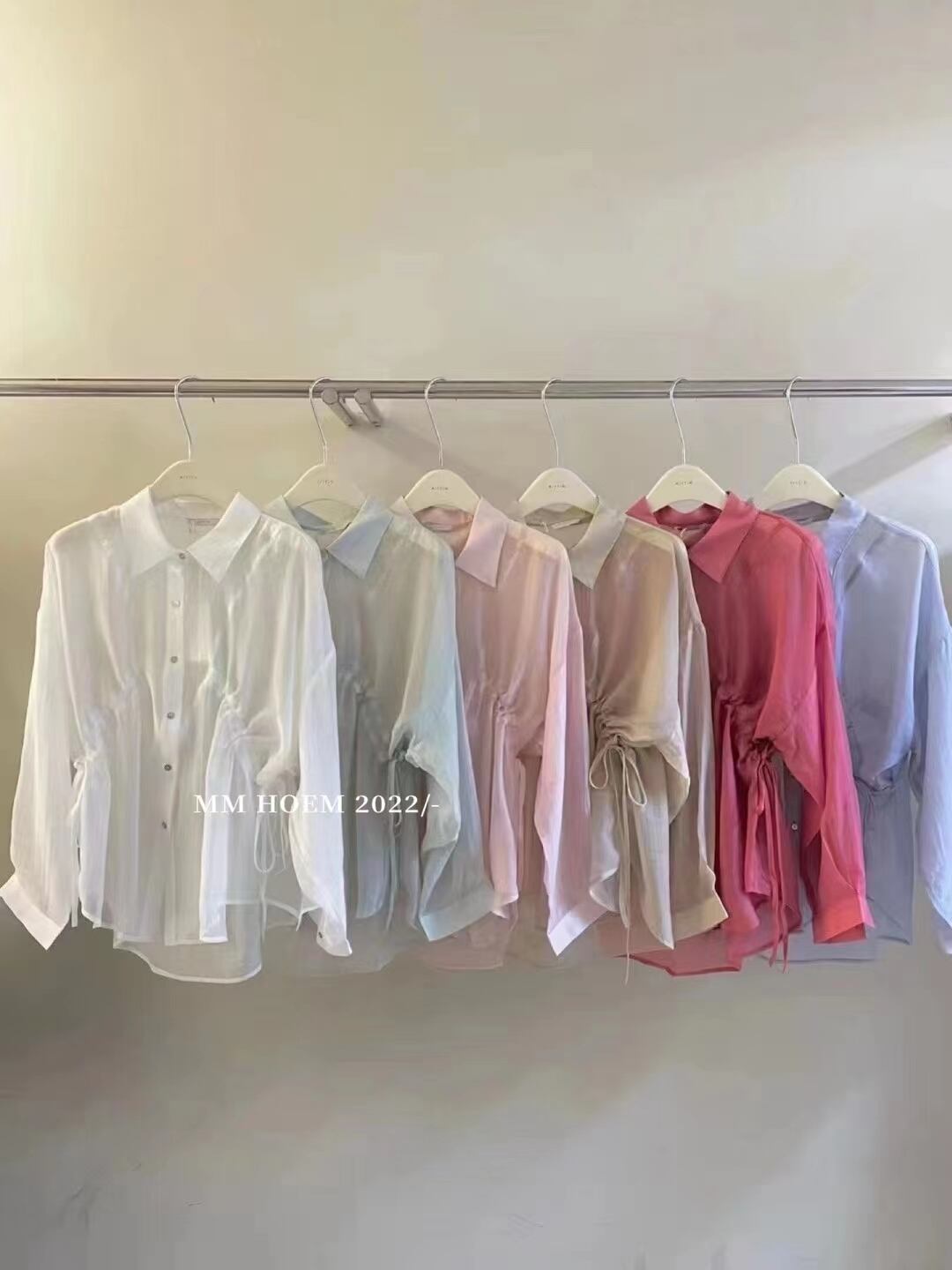 ドローコードブラウス AJ42441-2053