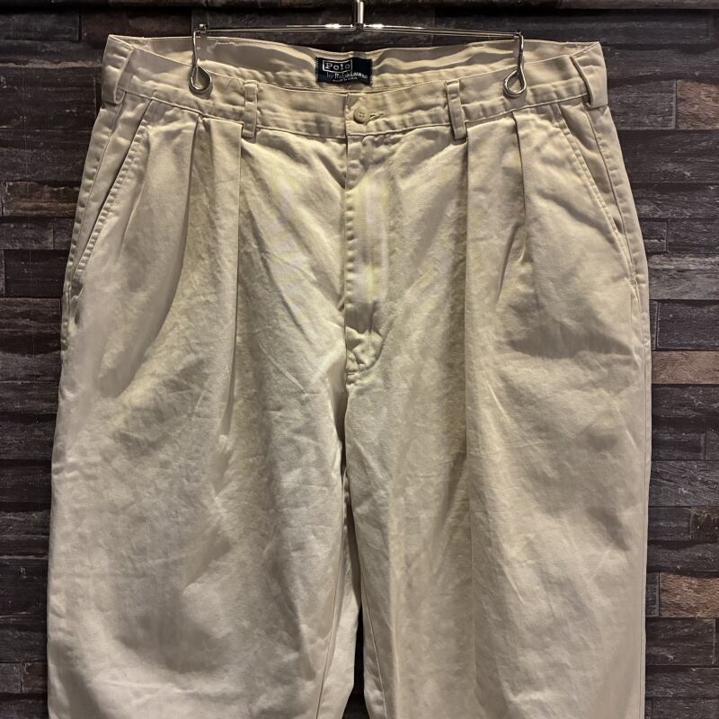RALPH LAUREN POLO CHINO PANTS 1990'S OLD USA製 | safarionline