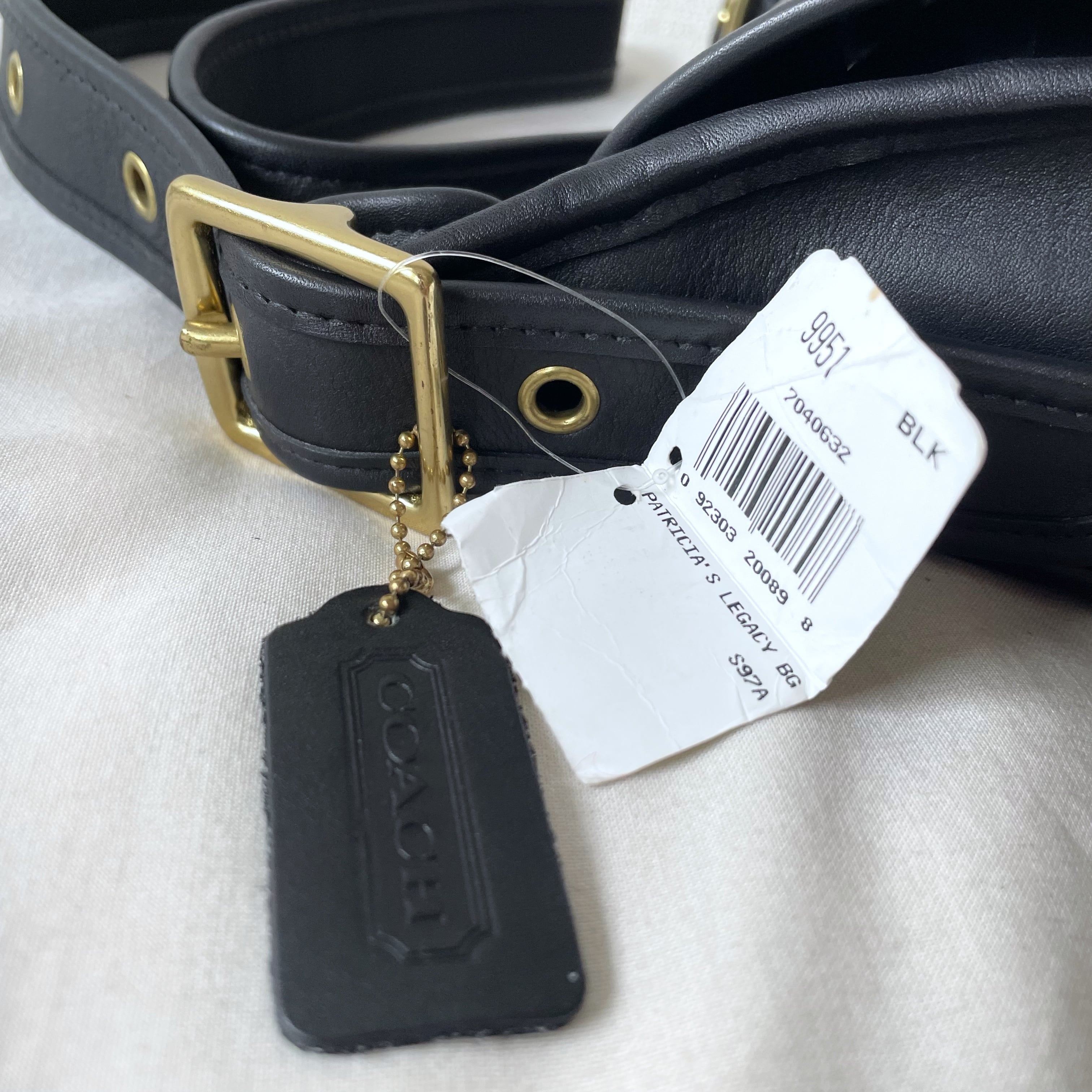 美品✨OLD COACH オールドコーチ ビンテージ 真鍮製バックル ベルト NEW WITH TAGS” VINTAGE COACH (OLD COACH オールドコーチ