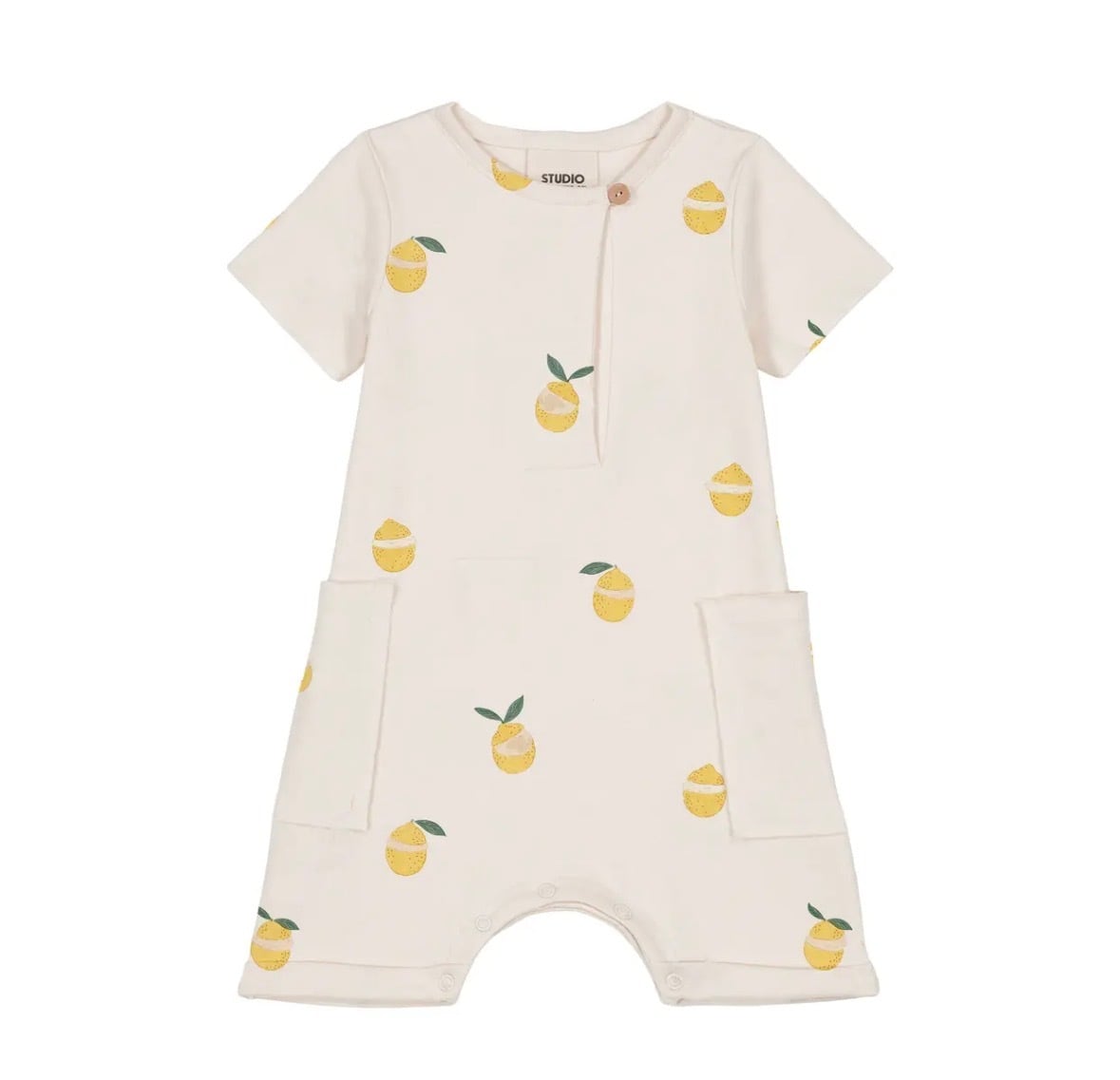 【予約】Studio Boheme Paris JUMPSUIT AIMÉ OFF WHITE / LEMON