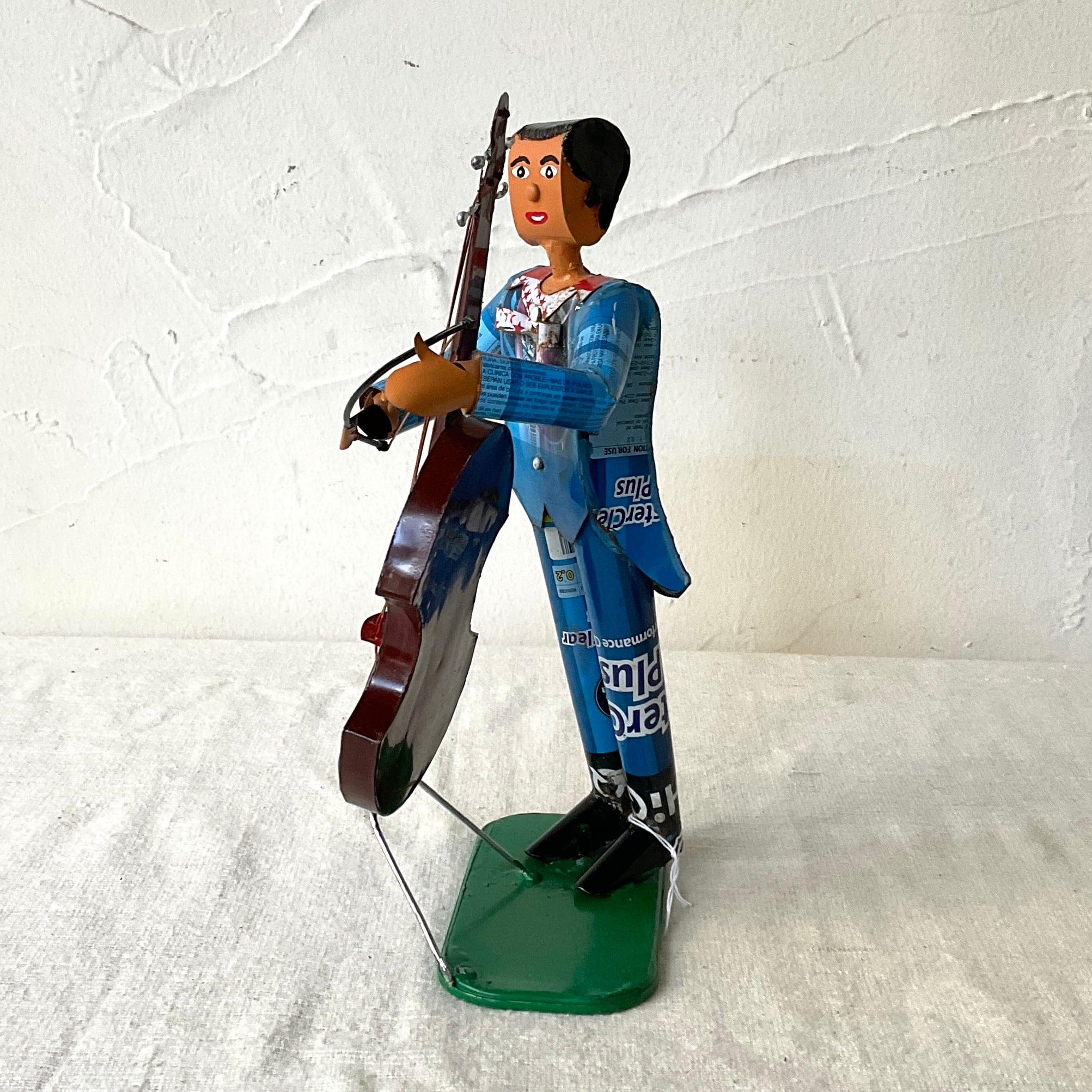 ブリキのミュージシャン人形（チェロ） | 照明＆エシカルライフ